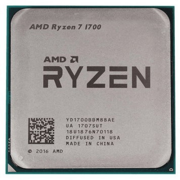 Процесор AMD Ryzen 7 1700 3.0GHz/16M (sAM4) (YD1700BBM88AE) - купити в Україні за низькою ціною в інтернет-магазині "Rincom"