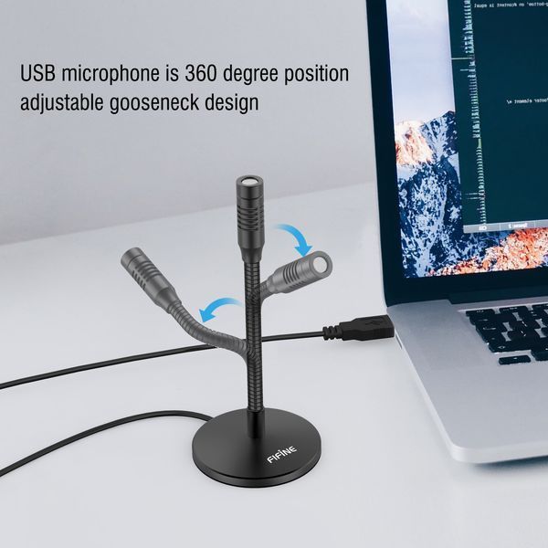 USB мікрофон Fifine K050 (K050) - купити в Україні за низькою ціною в інтернет-магазині "Rincom"