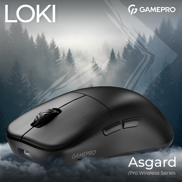 Бездротова ігрова миша GamePro Asgard Loki (GM022B) (GM022B) - купити в Україні за низькою ціною в інтернет-магазині "Rincom"