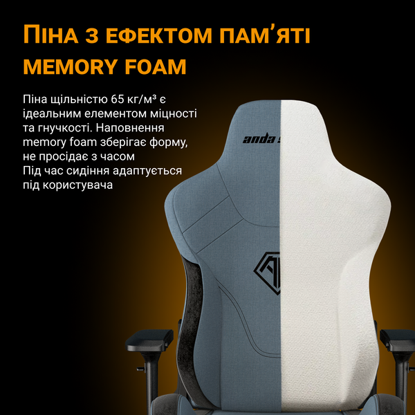 Крісло ігрове Anda Seat T-Pro 2 Black Size XL (AD12XLLA-01-B-F)