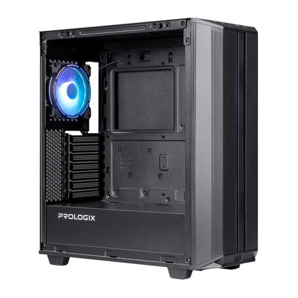 Корпус Prologix E122 Tempered Glass&Mesh Black (E122 Black) - купити в Україні за низькою ціною в інтернет-магазині "Rincom"