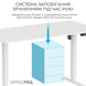 Комп&rsquo;ютерний стіл з електрорегулюванням висоти OfficePro ODE1470W (ODE1470W)