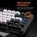 Дротова механічна клавіатура GamePro MK160B (Red) з Hot-Swap RGB Black (MK160B) - фото 2 з 20