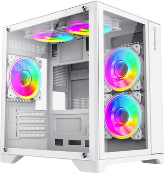 Корпус Gamemax Infinity Mini White Micro-ATX (Infinity Mini White) - купити в Україні за низькою ціною в інтернет-магазині "Rincom"
