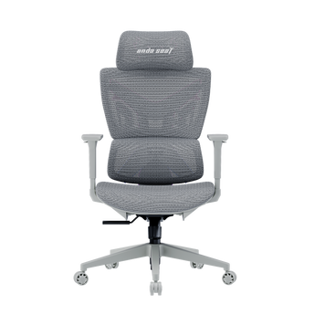 Крісло ігрове Anda Seat X-Air Mega Size XL Mesh Gray Twilight (AD-WY-01-GGSP)