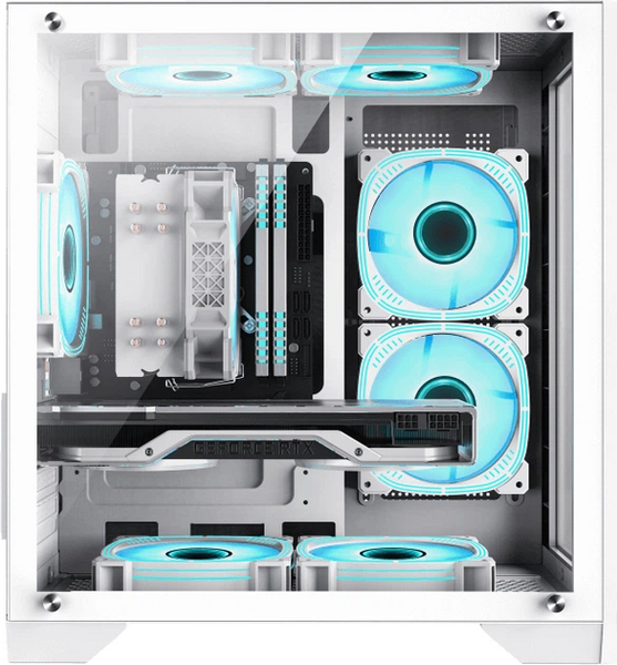 Корпус Gamemax Infinity Mini White Micro-ATX (Infinity Mini White) - купити в Україні за низькою ціною в інтернет-магазині "Rincom"