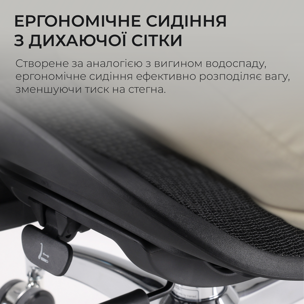Крісло офісне Sihoo DORO S100 Mesh Black (S100-M301)