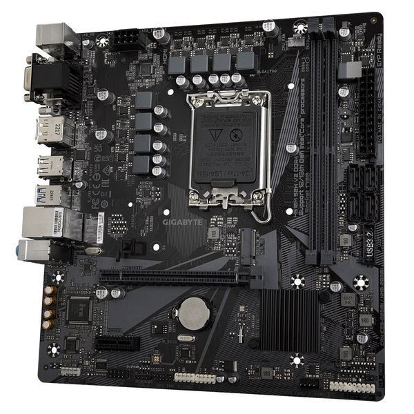 Материнська плата GIGABYTE H610M S2H V2 s1700 H610 2xDDR5 M.2 HDMI D-Sub DP mATX (H610M_S2H_V2) - купити в Україні за низькою ціною в інтернет-магазині "Rincom"