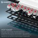 Бездротова механічна клавіатура GamePro Asgard Valhalla (MK210W Pro) 65% QLAB orange switches (MK210W Pro) - фото 9 з 16