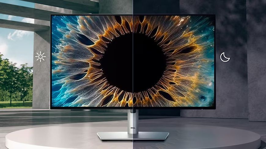 Монітор DELL 23.8" U2424HE HDMI, DP, USB-C, RJ-45, Audio, IPS, 120Hz, sRGB 100%, Pivot (210-BKJF) - купити в Україні за низькою ціною в інтернет-магазині "Rincom"