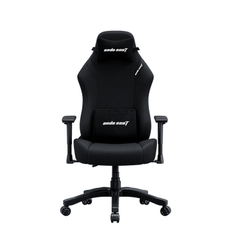 Крісло ігрове Anda Seat Luna Black Fabric Size L (AD18-44-B-F)