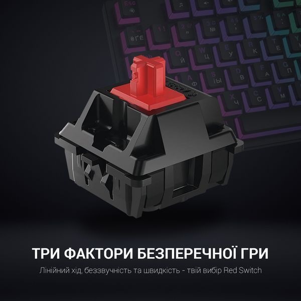 Клавіатура механічна GamePro MK80B (MK80B) - купити в Україні за низькою ціною в інтернет-магазині "Rincom"