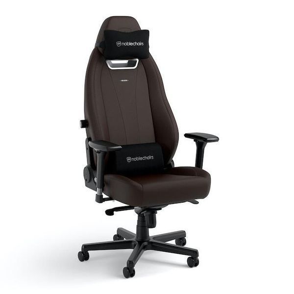 Ігрове крісло Noblechairs LEGEND високотехнологічна штучна шкіра, коричневий (NBL-LGD-GER-JED)