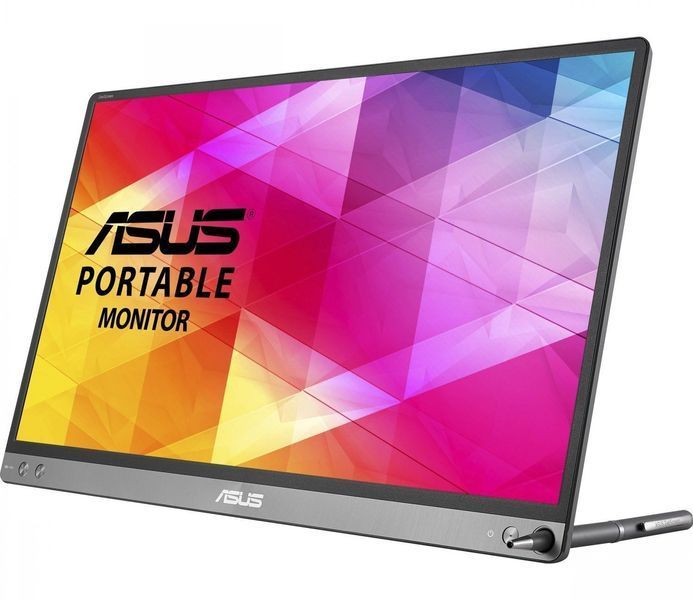 Монітор портативний Asus 15.6" ZenScreen GO MB16AHP mHDMI, USB-C, MM, IPS, 7800mAh, Cover (90LM04T0-B01170) - купити в Україні за низькою ціною в інтернет-магазині "Rincom"