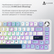 Клавіатура механічна бездротова Ajazz AK820 MAX PLUS Daydream Switch RGB Wireless/BT/USB White (AK820MAX-DD-BWD) - фото 2 з 11