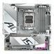 Материнська плата GIGABYTE B850M AORUS ELITE WF6E ICE sAM5 B850 4xDDR5 M.2 Wi-Fi BT mATX (B850M_A_ELT_WF6E_ICE) - фото 1 з 5