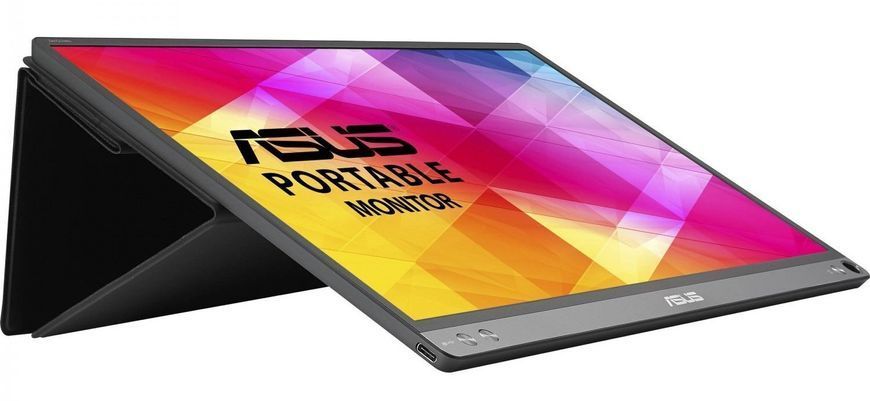 Монітор портативний Asus 15.6" ZenScreen GO MB16AHP mHDMI, USB-C, MM, IPS, 7800mAh, Cover (90LM04T0-B01170) - купити в Україні за низькою ціною в інтернет-магазині "Rincom"