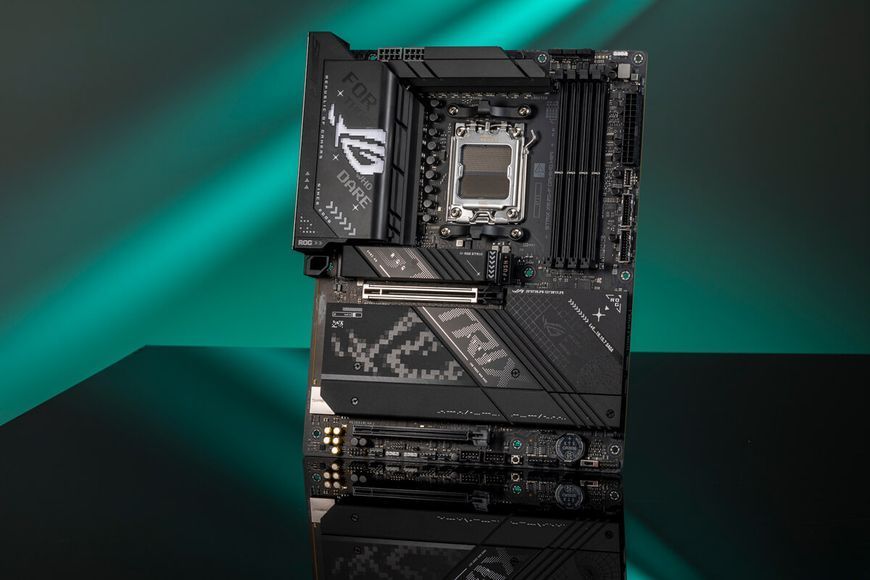 Материнcька плата ASUS ROG STRIX X870-F GAMING WIFI sAM5 X870 4xDDR5 M.2 HDMI DP WiFi BT ATX (90MB1IV0-M0EAY0) - купити в Україні за низькою ціною в інтернет-магазині "Rincom"