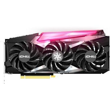 INNO3D GeForce RTX 3060 Ti Ichill X3 Red 8GB GDDR6 (C306T3-08D6X-1671VA39H) - купити в Україні за низькою ціною в інтернет-магазині "Rincom"