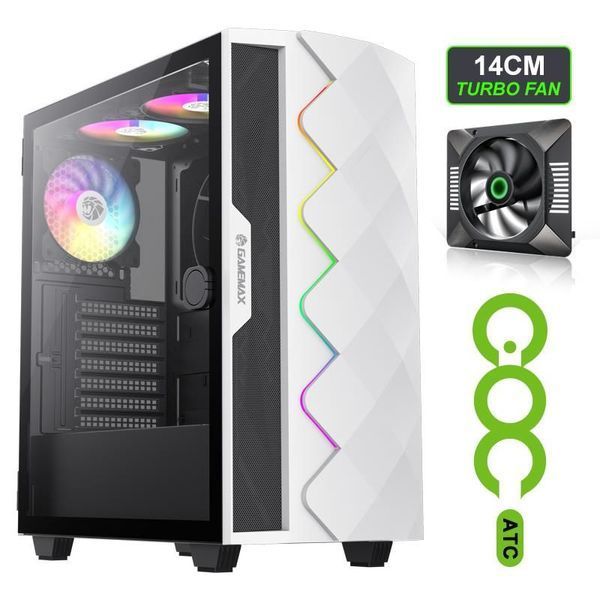 Корпус для комп'ютера ATX W/O PSU DIAMOND CP WH GAMEMAX (DIAMOND CP WH) - купити в Україні за низькою ціною в інтернет-магазині "Rincom"