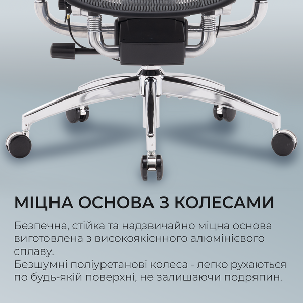 Крісло офісне Sihoo DORO S300 Mesh Dark Grey (S300-M201)