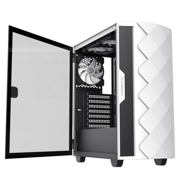 Корпус для комп'ютера ATX W/O PSU DIAMOND CP WH GAMEMAX (DIAMOND CP WH) - купити в Україні за низькою ціною в інтернет-магазині "Rincom"