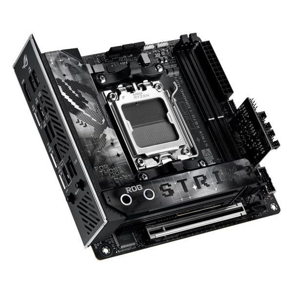 Материнcька плата ASUS ROG STRIX X870-I GAMING WIFI sAM5 X870 2xDDR5 M.2 HDMI WiFi BT mITX (90MB1IW0-M0EAY0) - купити в Україні за низькою ціною в інтернет-магазині "Rincom"