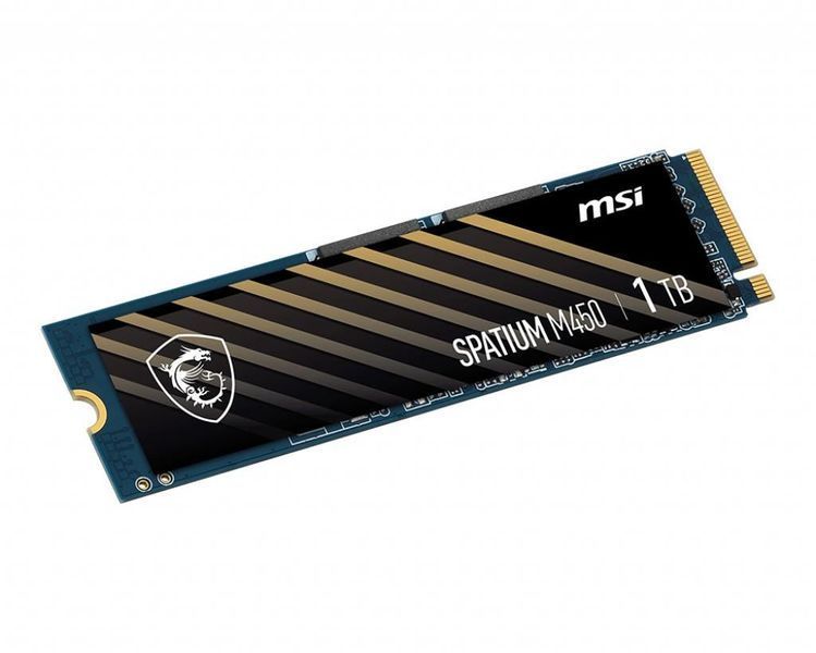 Твердотільний запам&rsquo;ятовувальний пристрій накопичувач (SSD) G4 M.2 NVME 1TB SPAT. M450 S78-440L0M0-P83 MSI (S78-440L0M0-P83) - купити в Україні за низькою ціною в інтернет-магазині "Rincom"