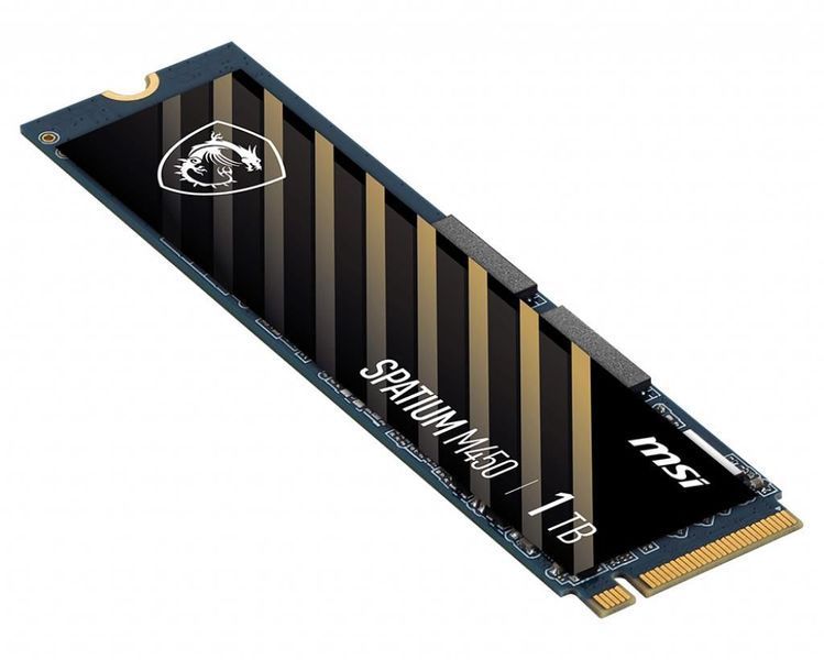 Твердотільний запам&rsquo;ятовувальний пристрій накопичувач (SSD) G4 M.2 NVME 1TB SPAT. M450 S78-440L0M0-P83 MSI (S78-440L0M0-P83) - купити в Україні за низькою ціною в інтернет-магазині "Rincom"