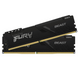 Комплект оперативної пам'яті Kingston FURY 3600 MHz (2x16GB) 32 GB DDR4 Beast Black (KF436C18BBK2/32) - фото 1 з 2