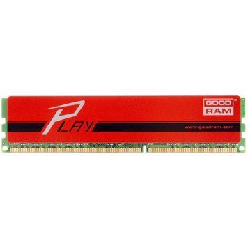 Модуль оперативної пам`яті Goodram Play Red DDR3 4GB 1600MHz (GYR1866D364L10/4G) - купити в Україні за низькою ціною в інтернет-магазині "Rincom"