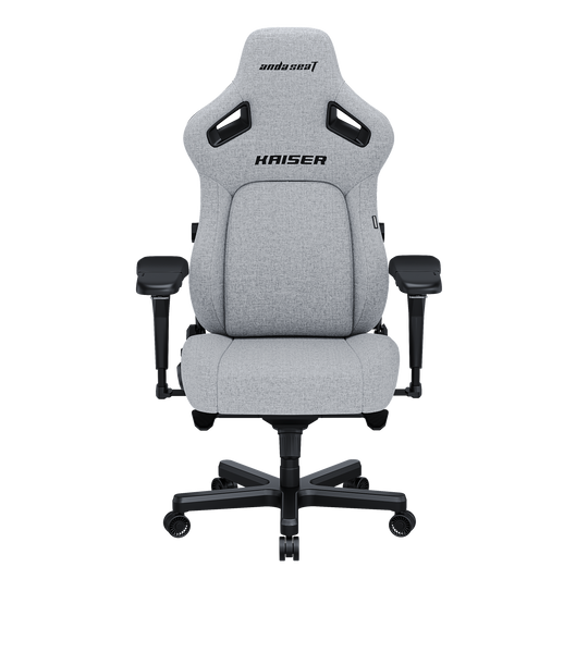 Крісло ігрове Anda Seat Kaiser 4 Grey Fabric Size XL (AD12YDDC-XLL-20-G-CF)