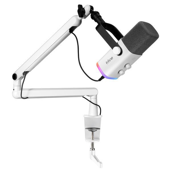 USB мікрофон Fifine TAM8W (TAM8W) - купити в Україні за низькою ціною в інтернет-магазині "Rincom"