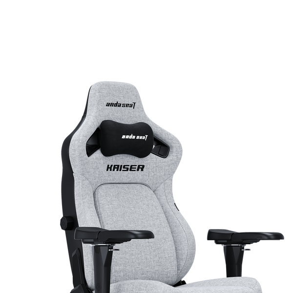 Крісло ігрове Anda Seat Kaiser 4 Grey Fabric Size XL (AD12YDDC-XLL-20-G-CF)
