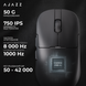 Бездротова миша Ajazz AJ159 APEX Black (AJM159-A-B) (AJM159-A-B) - фото 18 з 18