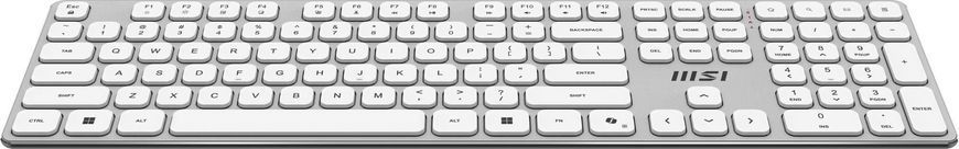 Комплект бездротовий клавіатура + миша MSI K210 W, білий (FORGE K210 W COMBO WHITE) - купити в Україні за низькою ціною в інтернет-магазині "Rincom"