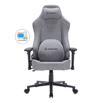 Крісло ігрове GamePro FGC750DG Fabric Dark Gray (FGC750DG)