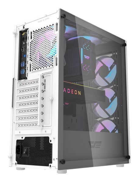 Корпус для комп'ютера DARK FLASH DK352 PLUS ATX без блока живлення, білий (DK352 PLUS WHITE) - купити в Україні за низькою ціною в інтернет-магазині "Rincom"