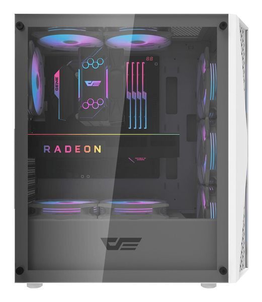 Корпус для комп'ютера DARK FLASH DK352 PLUS ATX без блока живлення, білий (DK352 PLUS WHITE) - купити в Україні за низькою ціною в інтернет-магазині "Rincom"