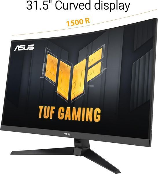 ASUS Монітор Asus 31.5" TUF Gaming VG32WQ3B 2xHDMI, DP, MM, VA, 2560x1440, 180Hz, 0.5ms, sRGB 120%, CURVED, AdaptiveSync, HDR10 (90LM0AP1-B01171) - купити в Україні за низькою ціною в інтернет-магазині "Rincom"