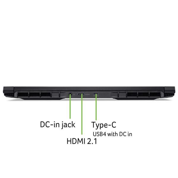Ноутбук Acer Nitro V 16 ANV16-42 16" WUXGA IPS, AMD R7-260, 32GB, F1TB, NVD5060-8, Lin, чорний (NH.U1GEU.005) - купити в Україні за низькою ціною в інтернет-магазині "Rincom"