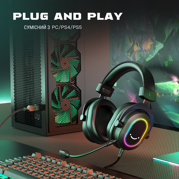 Гарнітура Fifine RGB H6P (H6P)