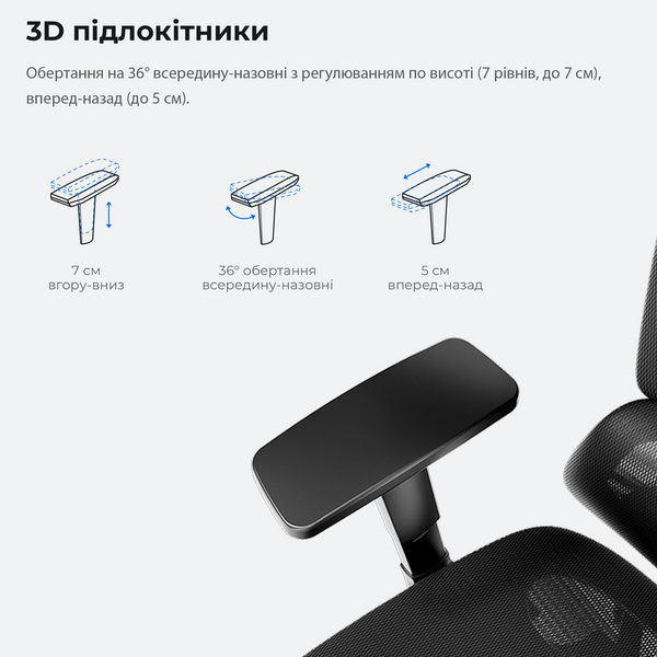 Крісло ігрове Anda Seat X-Air Mega Size XL Mesh Space Black (AD-WY-01-BBB)