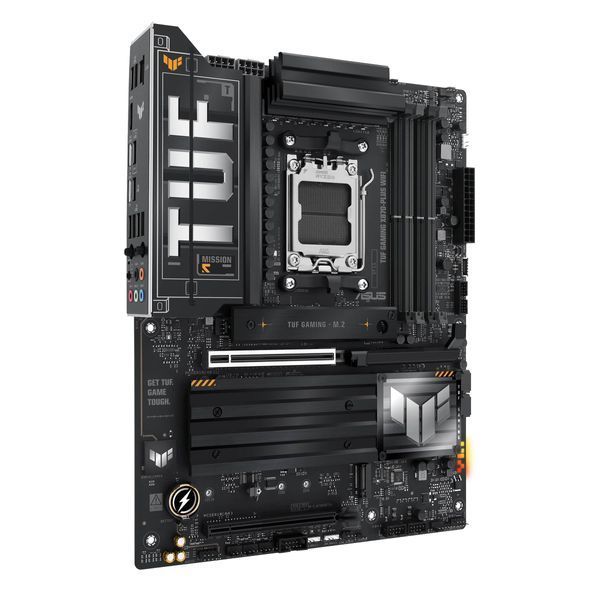 Материнcька плата ASUS TUF GAMING X870-PLUS WIFI sAM5 X870 4xDDR5 M.2 HDMI WiFi BT ATX (90MB1IU0-M0EAY0) - купити в Україні за низькою ціною в інтернет-магазині "Rincom"