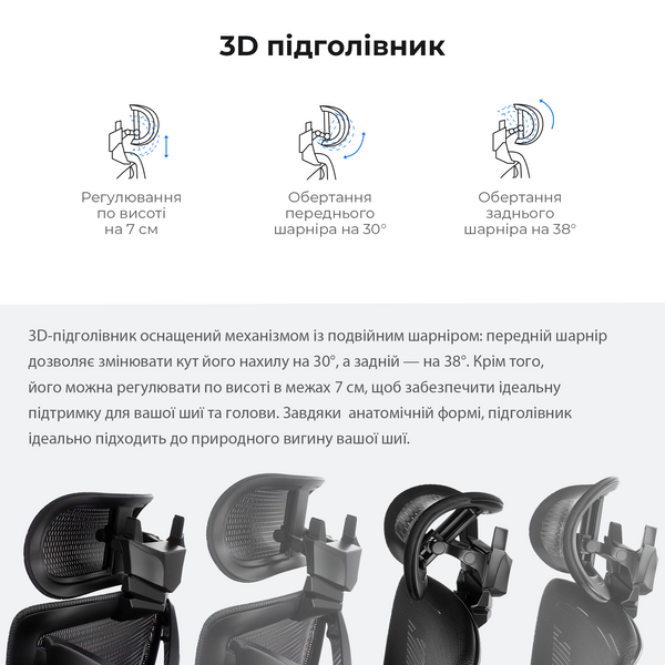 Крісло ігрове Anda Seat X-Air Mega Size XL Mesh Space Black (AD-WY-01-BBB)