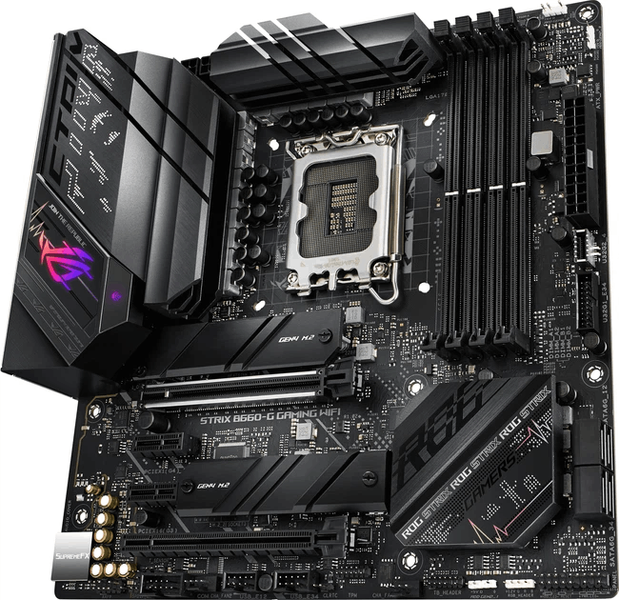 Материнська плата Asus ROG STRIX B660-G Gaming Wi-Fi (s1700, Intel B660, MicroATX) (rog strix b660-g gaming wifi) - купити в Україні за низькою ціною в інтернет-магазині "Rincom"
