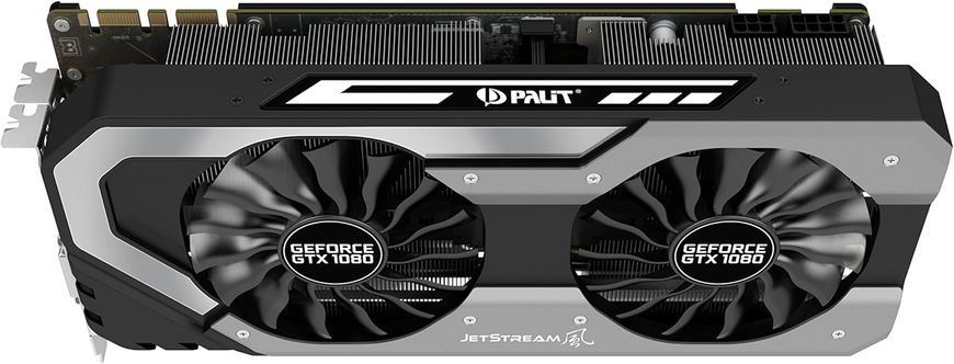 Відеокарта Palit GeForce GTX 1080 JetStream 8GB GDDR5X (NEB1080015P2-1040J) - купити в Україні за низькою ціною в інтернет-магазині "Rincom"