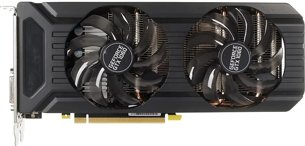 Відеокарта Palit GeForce GTX 1060 Dual 6GB GDDR5 (NE51060015J9-1061F) б/в