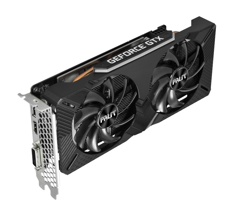 Відеокарта Palit GTX 1660 Ti DUAL OC 6GB GDDR6 (NE6166TS18J9-1160C) б/в