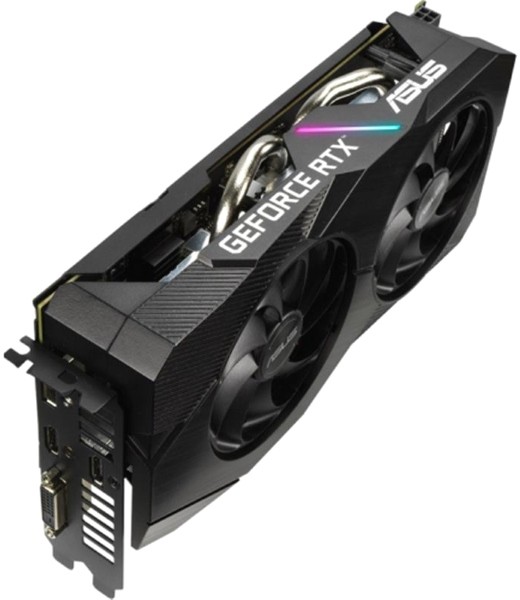 Відеокарта Asus GeForce RTX 2060 Dual EVO OC Edition 6GB GDDR6 (DUAL-RTX2060-O6G-EVO) б/в